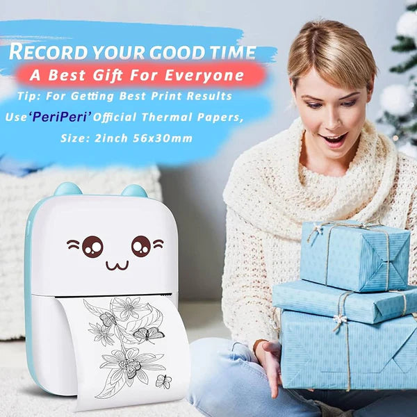 COMPACT BLUETOOTH THERMAL INKLESS PRINTER