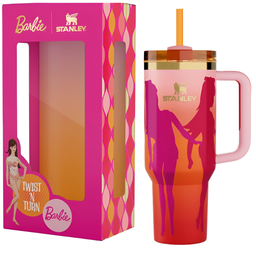 Stanley X BARBIE™ ’60S TWIST ’N TURN QUENCHER 40 OZ