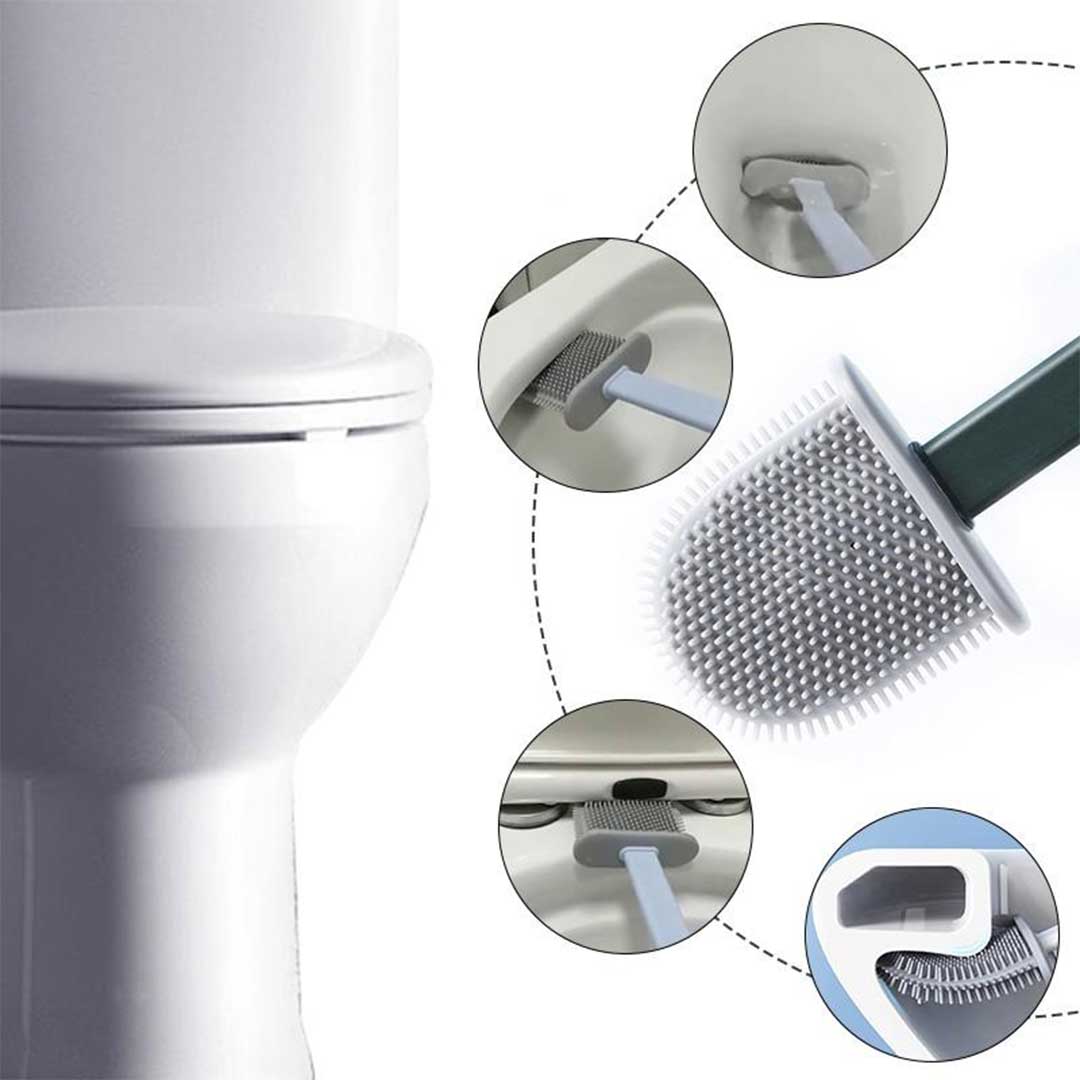 SILICON TOILET BRUSH